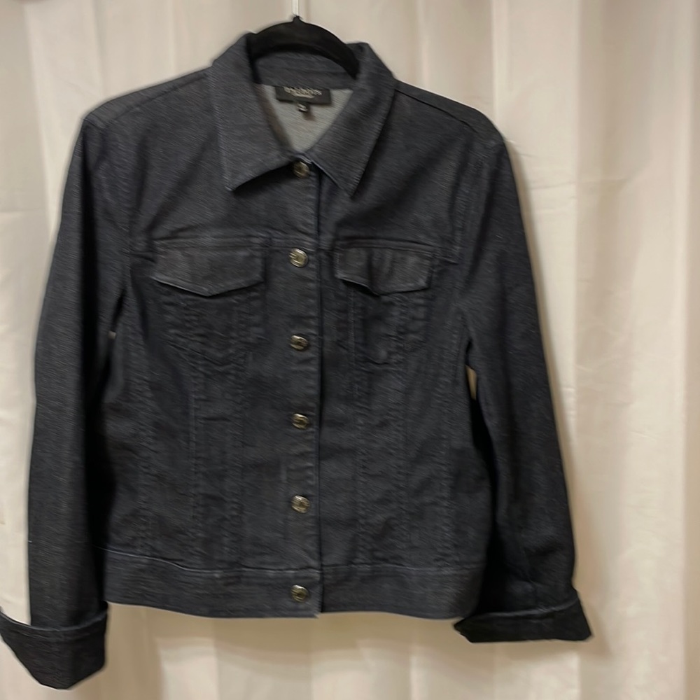 Talbots Jean Jacket